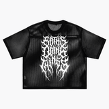 betteroffdead See-through Boxy Net T-Shirt