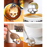 Skull Shape Dessert Spoon