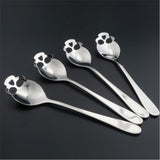 Skull Shape Dessert Spoon