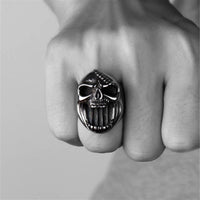 Skull Head Shape Ring Bottle Opener