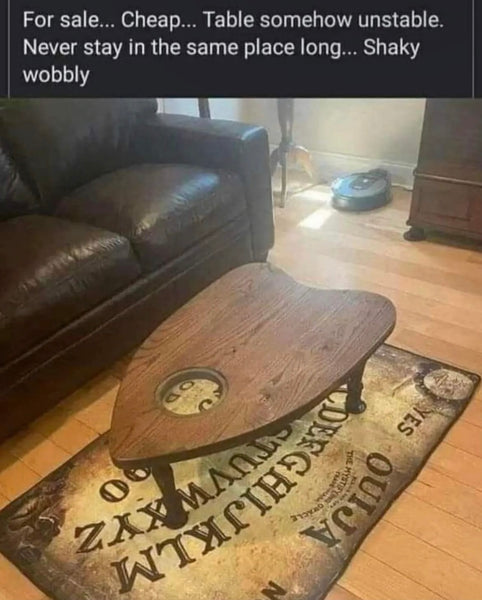 OUIJA BOARD RUG