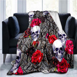 Skull 3D Print Blanket