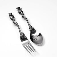 Skeleton and Mermaids Flatware Set