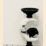 Raven Skull Horror Dark Moon