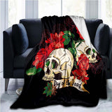 Skull 3D Print Blanket