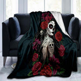 Skull 3D Print Blanket