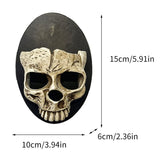 Skull Head Candle Holder