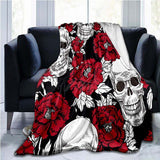 Skull 3D Print Blanket