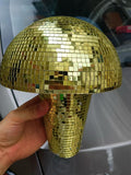 Retro Mushroom Shape Disco Mirror Ball