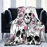 Skull 3D Print Blanket