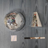 Retro Mushroom Shape Disco Mirror Ball