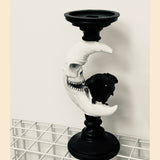 Raven Skull Horror Dark Moon