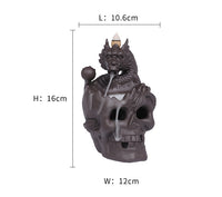 1pc LED Waterfall Dragon Incense Burner