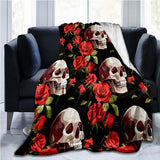 Skull 3D Print Blanket