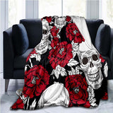 Skull 3D Print Blanket