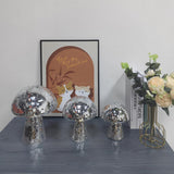Retro Mushroom Shape Disco Mirror Ball