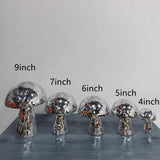 Retro Mushroom Shape Disco Mirror Ball