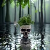 Skull Head Flower Pot