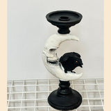 Raven Skull Horror Dark Moon