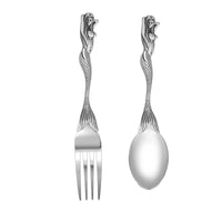 Skeleton and Mermaids Flatware Set