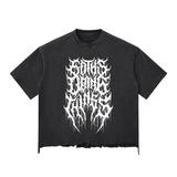 bosy t shirt,boxy,goths,goth