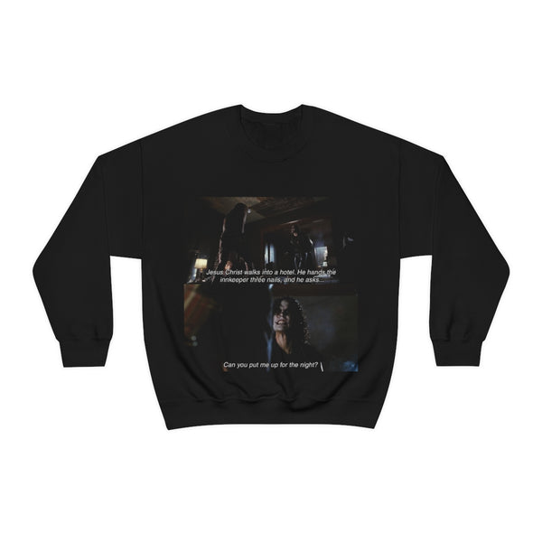 Jesus pls Crewneck Sweatshirt