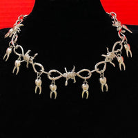 Chunky Tooth Choker(FREE SHIPPING)