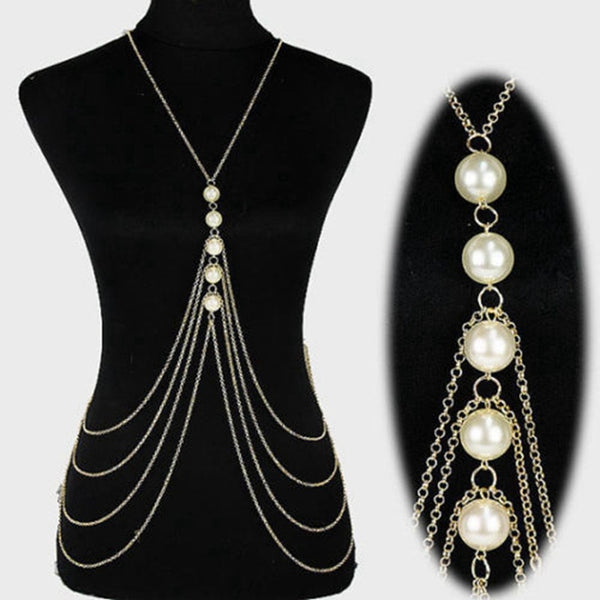 Gold Color Body Chain Women (FREE SHIPPING)