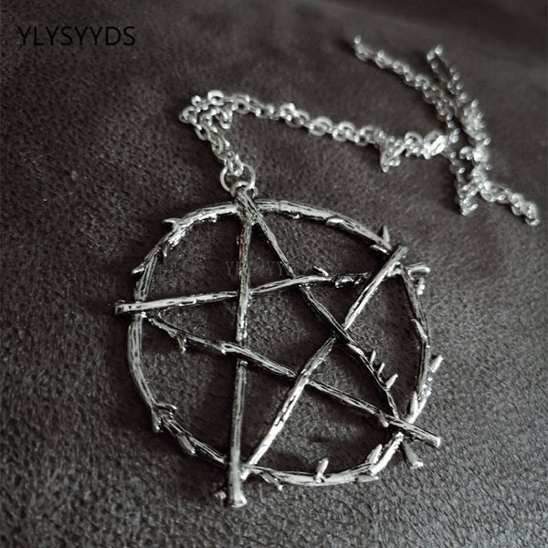 Gothic Pentagram Necklace(FREE SHIPPING)