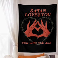 Tapestry satan(FREE SHIPPING)