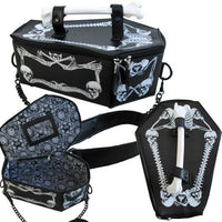 Coffin bag with bone handle (FREE SHIPPING)