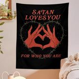 Tapestry satan(FREE SHIPPING)